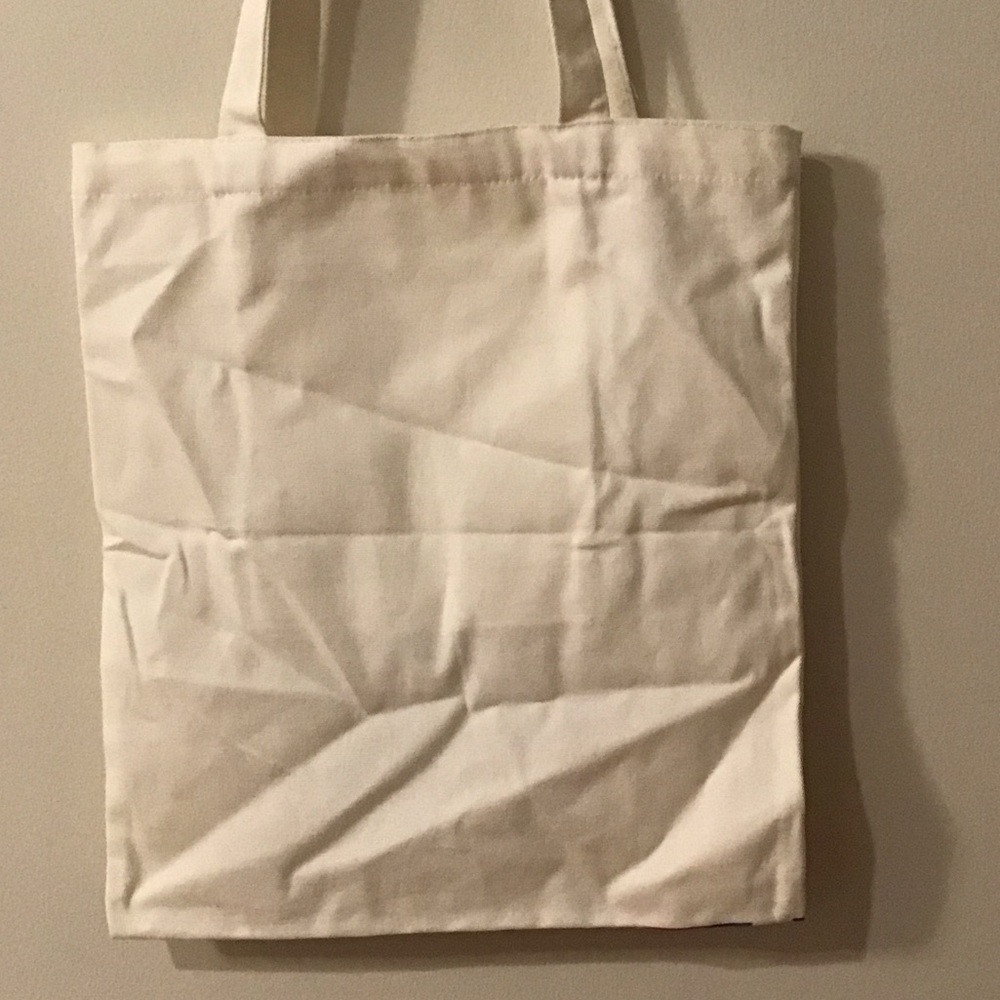 NWOT! Super Hero Cat Canvas Tote Bag - Blue and Red Captain America - Picture 4 of 5